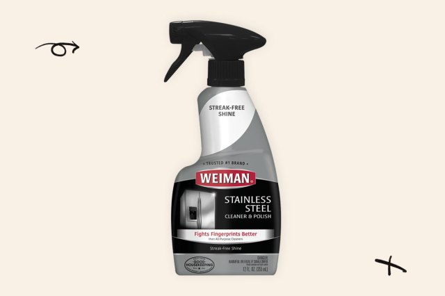 Photo of Weiman stainless steel polish bottle